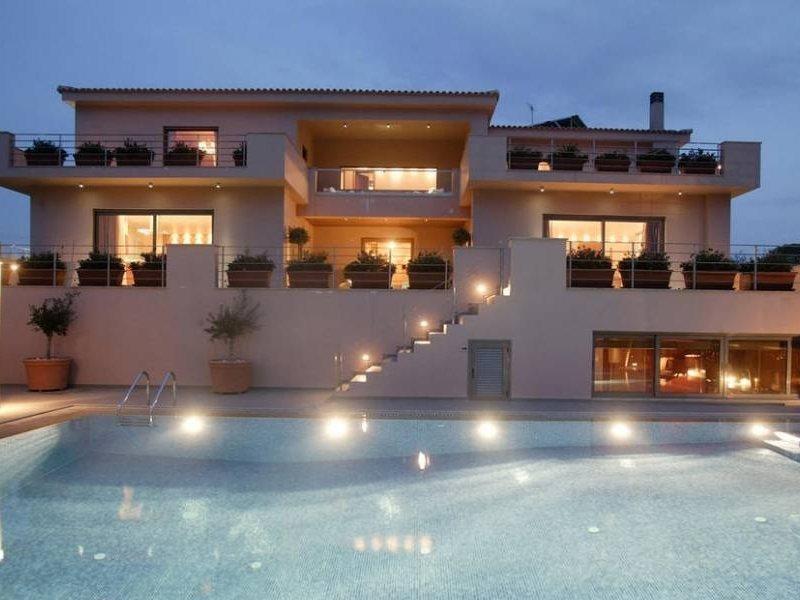 Villa Life Agia Marina Esterno foto