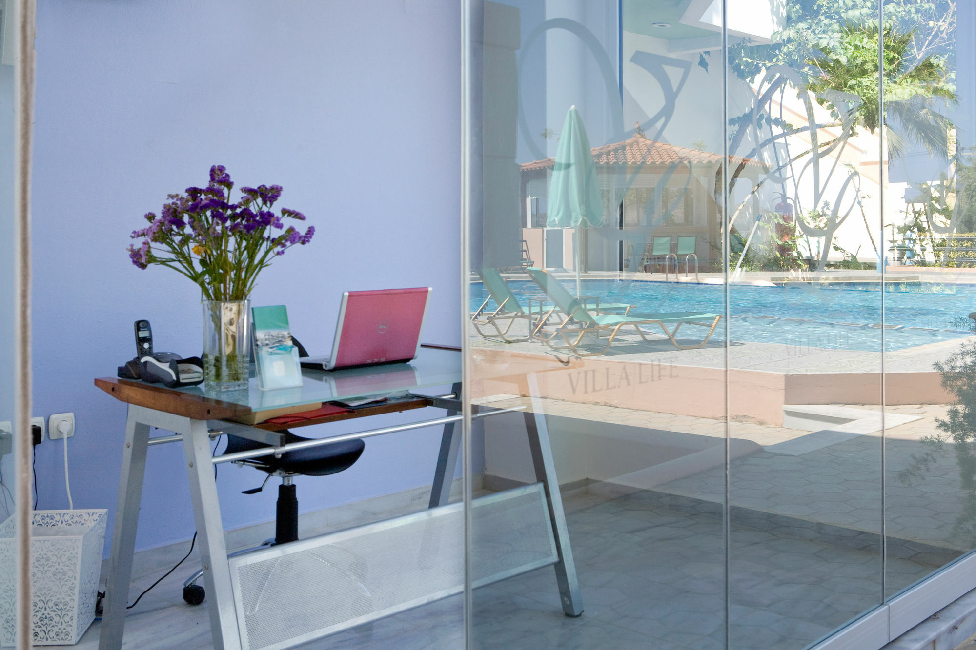 Villa Life Agia Marina Esterno foto